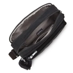 Kipling Shoulder Bags | Crossbodys-ABANU M Versatile Medium Crossbody with Adjustable Shoulder Strap - Black Noir (black)