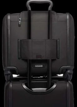 Tumi Softside Luggage | Spinner (4 Wheel)-Alpha 3 Compact 4 Wheeled Brief - Black