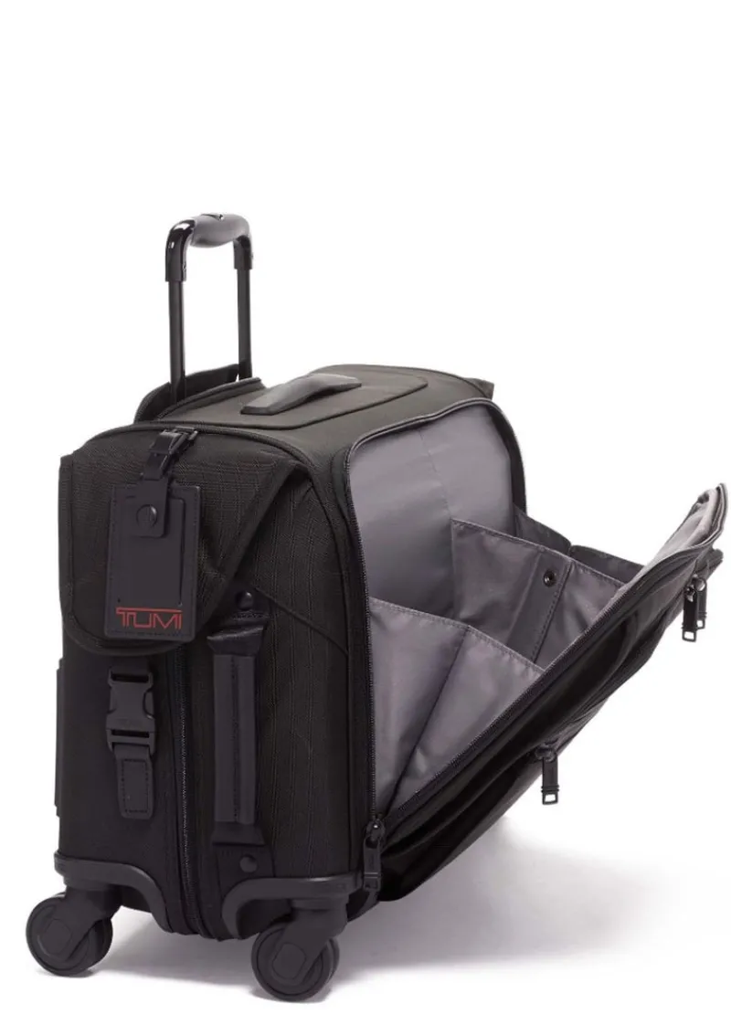 Tumi Garment Bags | Cabin Luggage-Alpha 3 Garment 4 Wheeled Carry-On - Black