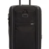 Tumi Spinner (4 Wheel) | Cabin Luggage-Alpha 3 International Dual Access 4 Wheeled Carry-On - Black