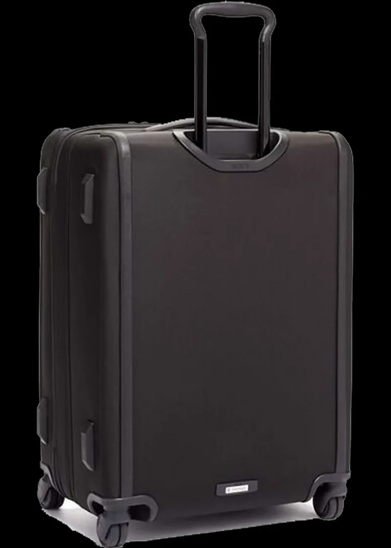 Tumi Spinner (4 Wheel) | Softside Luggage-Alpha 3 Short Trip Expandable 4 Wheeled Packing Case - Black