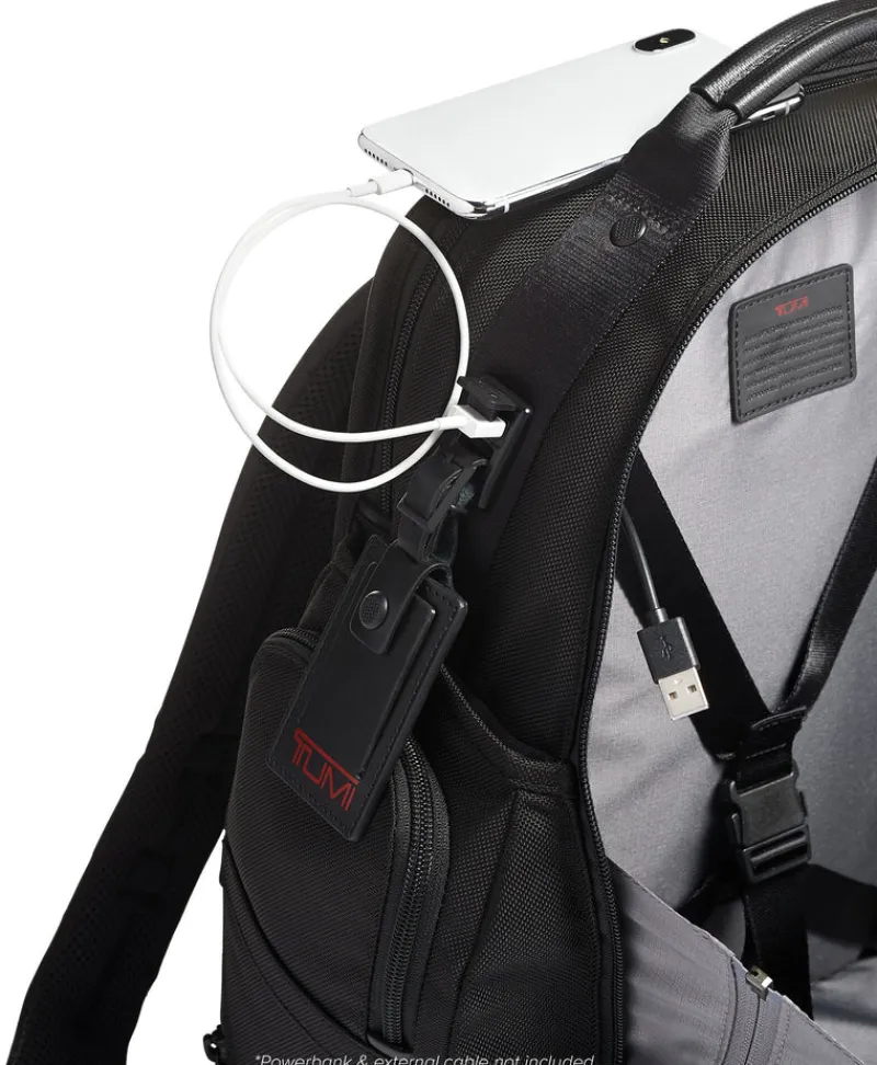 Tumi Backpacks-ALPHA 3 TRAVEL PACKING BACKPACK - BLACK