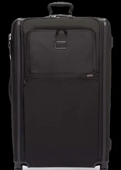 Tumi Spinner (4 Wheel) | Softside Luggage-Alpha 3 Worldwide Trip Expandable 4 Wheeled Packing Case - Black