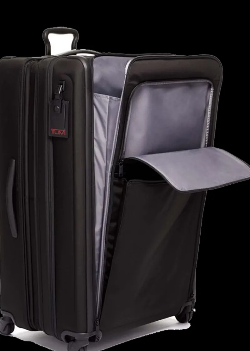 Tumi Spinner (4 Wheel) | Softside Luggage-Alpha 3 Worldwide Trip Expandable 4 Wheeled Packing Case - Black