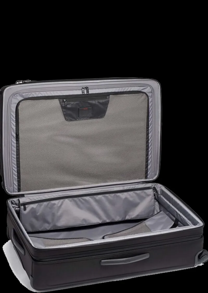 Tumi Spinner (4 Wheel) | Softside Luggage-Alpha 3 Worldwide Trip Expandable 4 Wheeled Packing Case - Black