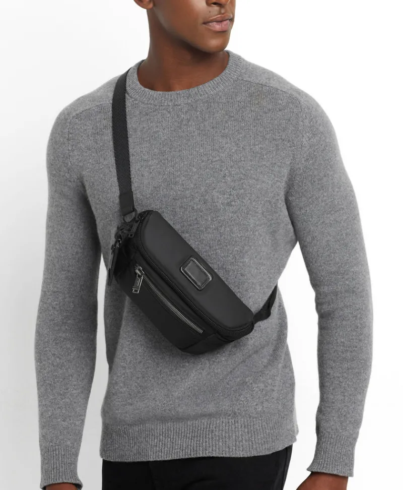 Tumi Waist/hip Bags-ALPHA BRAVO Classified Waist Pack - Navy