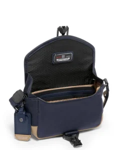 Tumi Crossbodys-ALPHA BRAVO Compass Flap Crossbody - Midnight Navy/Khaki