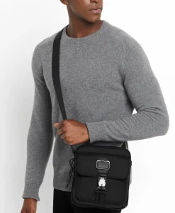 Tumi Crossbodys-ALPHA BRAVO Junior Crossbody - Black