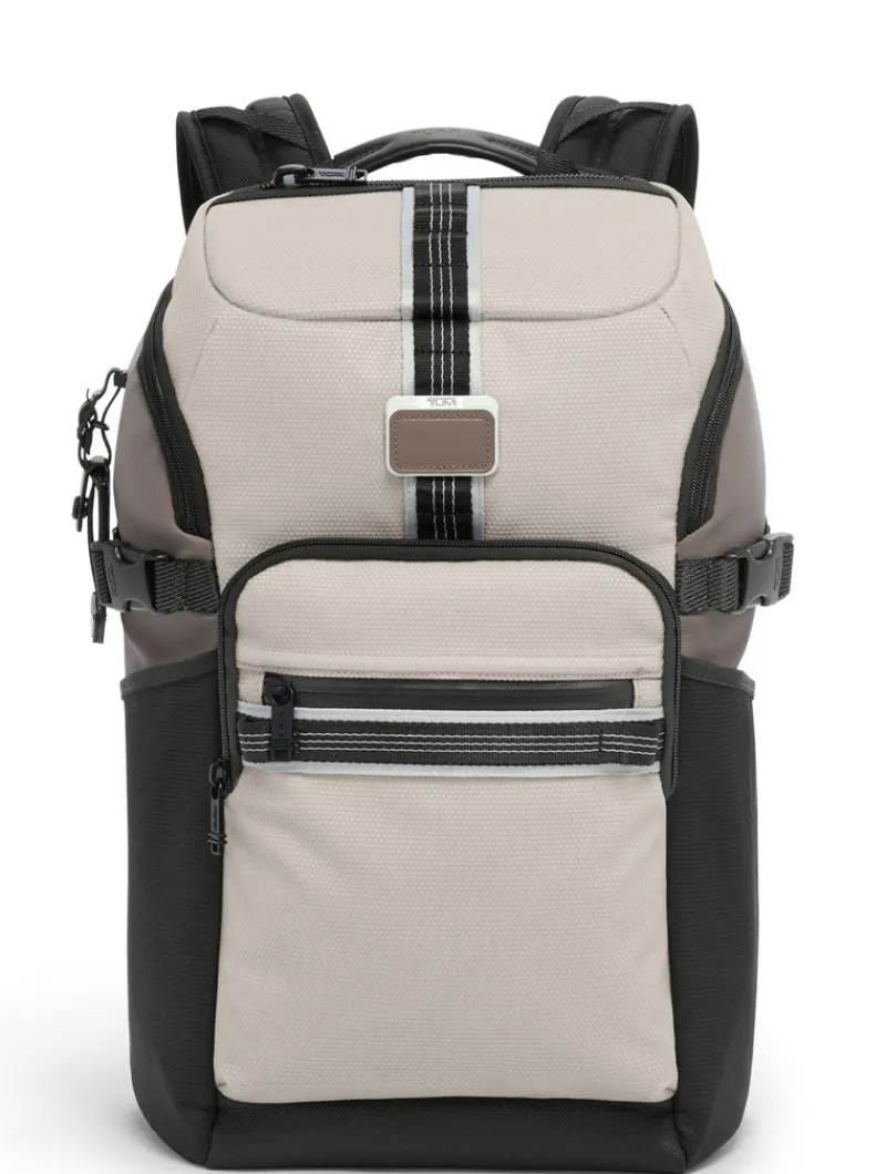 Tumi Backpacks-ALPHA BRAVO Reserve Backpack - Chalk