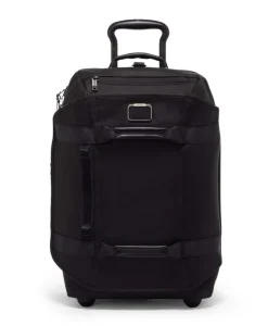 Tumi Upright (2 Wheel)-ALPHA BRAVO Wheeled Duffel Carry-On 55cm - Black