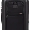Tumi Spinner (4 Wheel) | Hardside Luggage-ALPHA HYBRID 4 Wheeled International Expandable Carry-On Small - Black