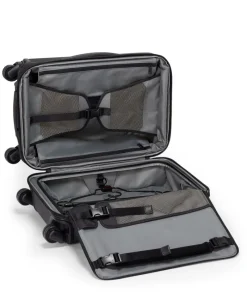Tumi Spinner (4 Wheel) | Hardside Luggage-ALPHA HYBRID 4 Wheeled International Expandable Carry-On Small - Black