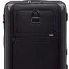 Tumi Spinner (4 Wheel) | Hardside Luggage-ALPHA HYBRID 4 Wheeled Short Trip Expandable Checked Luggage 66 cm - Black