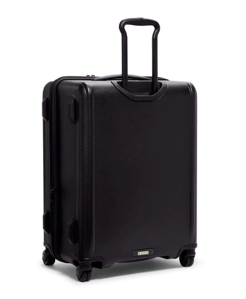 Tumi Spinner (4 Wheel) | Hardside Luggage-ALPHA HYBRID 4 Wheeled Short Trip Expandable Checked Luggage 66 cm - Black
