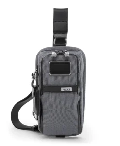 Tumi Sling Bags-Alpha X Compact Sling - Meteor Grey