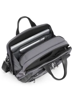 Tumi Briefcases-ALPHA X ORGANIZER BRIEFCASE - METEOR GREY