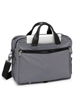 Tumi Briefcases-ALPHA X ORGANIZER BRIEFCASE - METEOR GREY