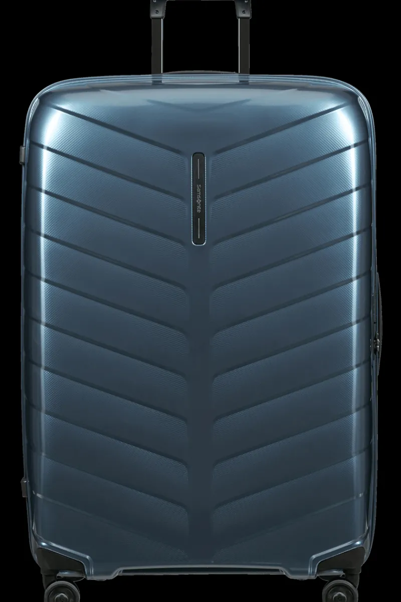 Samsonite Spinner (4 Wheel) | Hardside Luggage-ATTRIX Spinner (4 wheels) 81cm - Steel Blue