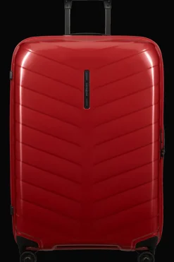 Samsonite Spinner (4 Wheel) | Hardside Luggage-ATTRIX Spinner (4 wheels) 75cm - Red