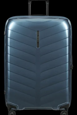 Samsonite Spinner (4 Wheel) | Hardside Luggage-ATTRIX Spinner (4 wheels) 75cm - Steel Blue