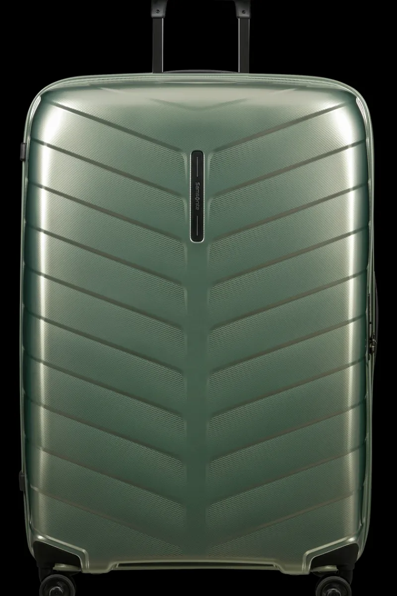 Samsonite Spinner (4 Wheel) | Hardside Luggage-ATTRIX Spinner (4 wheels) 81cm - Basil Green