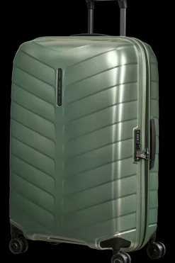 Samsonite Spinner (4 Wheel) | Hardside Luggage-ATTRIX Spinner (4 wheels) 75cm - Basil Green