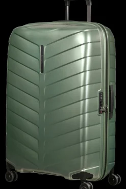 Samsonite Spinner (4 Wheel) | Hardside Luggage-ATTRIX Spinner (4 wheels) 81cm - Basil Green