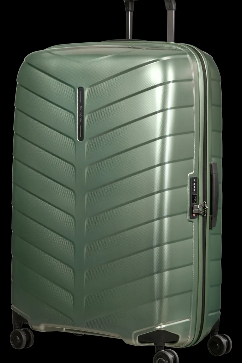 Samsonite Spinner (4 Wheel) | Hardside Luggage-ATTRIX Spinner (4 wheels) 81cm - Basil Green