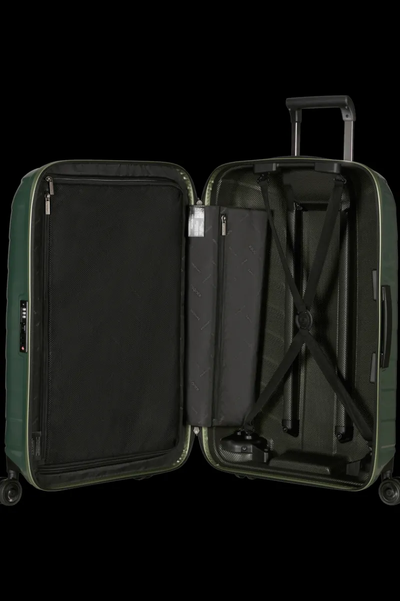 Samsonite Spinner (4 Wheel) | Hardside Luggage-ATTRIX Spinner (4 wheels) 75cm - Basil Green