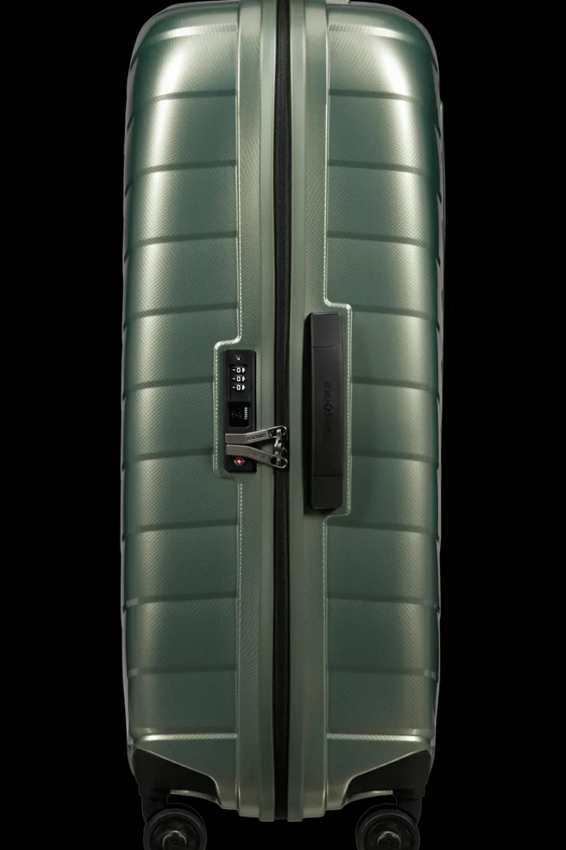 Samsonite Spinner (4 Wheel) | Hardside Luggage-ATTRIX Spinner (4 wheels) 75cm - Basil Green