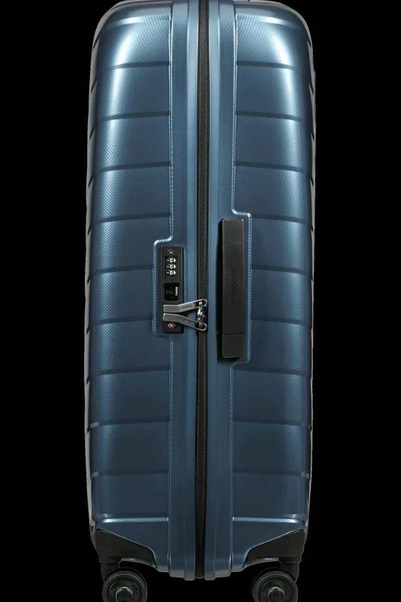 Samsonite Spinner (4 Wheel) | Hardside Luggage-ATTRIX Spinner (4 wheels) 75cm - Steel Blue