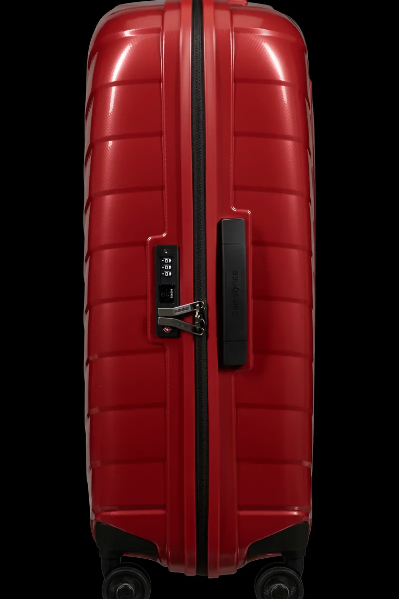Samsonite Spinner (4 Wheel) | Hardside Luggage-ATTRIX Spinner (4 wheels) 69cm - Red