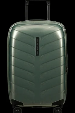Samsonite Spinner (4 Wheel) | Hardside Luggage-ATTRIX Spinner Expandable (4 wheels) 55cm (23/26cm) - Basil Green