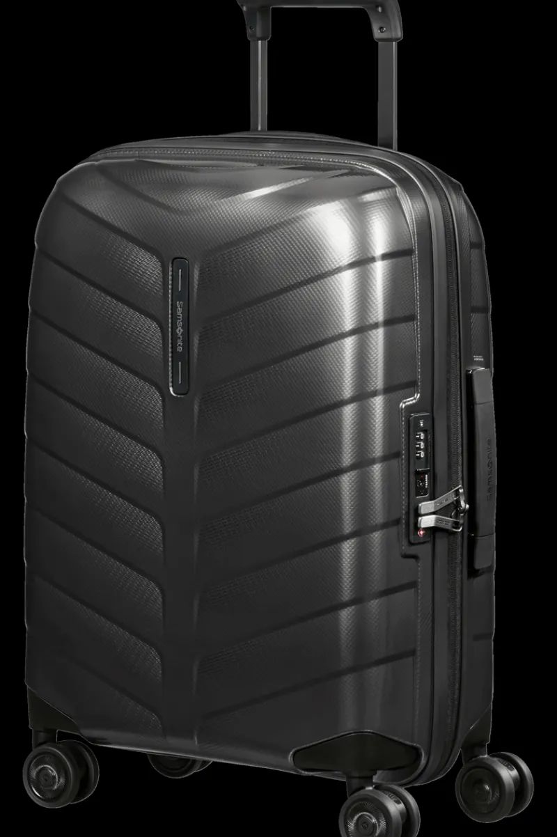 Samsonite Spinner (4 Wheel) | Hardside Luggage-ATTRIX Spinner Expandable (4 wheels) 55cm (20/23cm) - Anthracite
