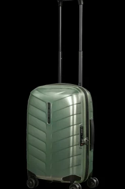 Samsonite Spinner (4 Wheel) | Hardside Luggage-ATTRIX Spinner Expandable (4 wheels) 55cm (23/26cm) - Basil Green