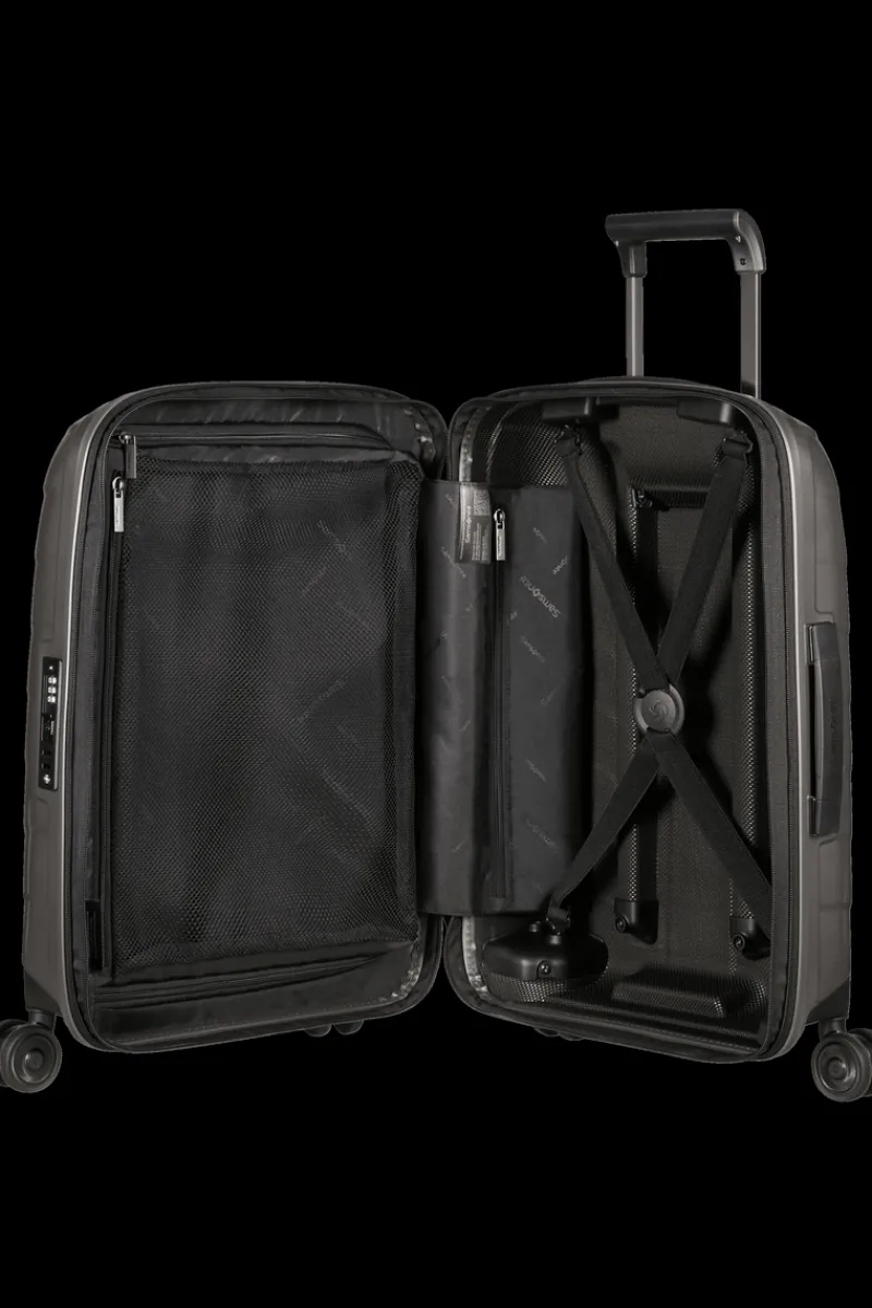 Samsonite Spinner (4 Wheel) | Hardside Luggage-ATTRIX Spinner Expandable (4 wheels) 55cm (23/26cm) - Dune