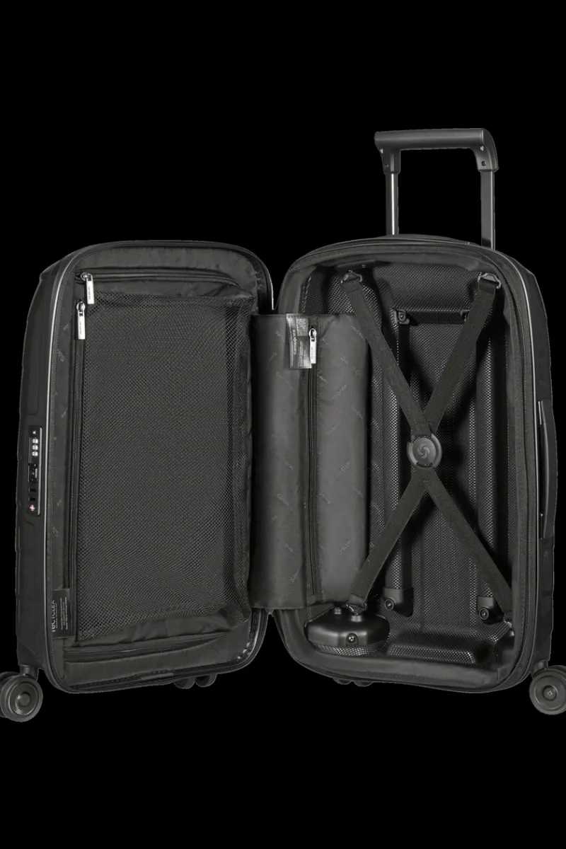Samsonite Spinner (4 Wheel) | Hardside Luggage-ATTRIX Spinner Expandable (4 wheels) 55cm (20/23cm) - Anthracite