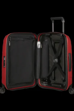 Samsonite Spinner (4 Wheel) | Hardside Luggage-ATTRIX Spinner Expandable (4 wheels) 55cm (23/26cm) - Red