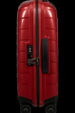 Samsonite Spinner (4 Wheel) | Hardside Luggage-ATTRIX Spinner Expandable (4 wheels) 55cm (20/23cm) - Red
