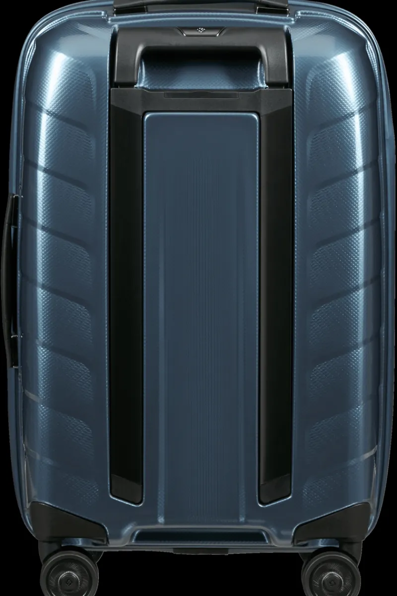 Samsonite Spinner (4 Wheel) | Hardside Luggage-ATTRIX Spinner Expandable (4 wheels) 55cm (23/26cm) - Steel Blue