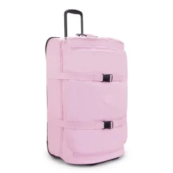 Kipling Softside Luggage-AVIANA Large Wheeled Suitcase - Blooming Pink