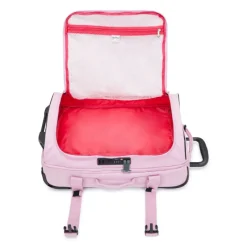 Kipling Softside Luggage | Cabin Luggage-AVIANA Small Wheeled Carry On Bag - Blooming Pink