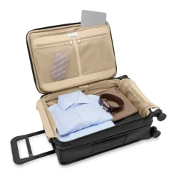 Briggs & Riley Spinner (4 Wheel)-BASELINE Essential Carry-On Spinner - Black
