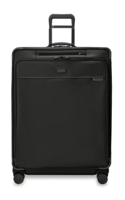 Briggs & Riley Spinner (4 Wheel) | Softside Luggage-Baseline Extra Large Expandable Spinner - Black