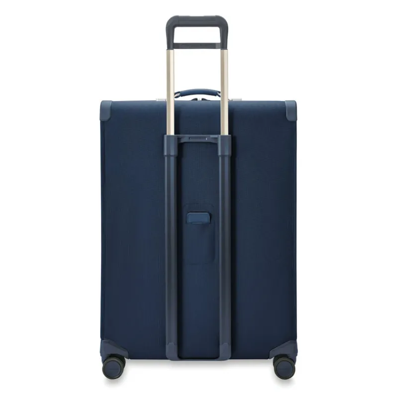 Briggs & Riley Spinner (4 Wheel) | Softside Luggage-Baseline Extra Large Expandable Spinner - Navy