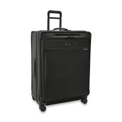 Briggs & Riley Spinner (4 Wheel) | Softside Luggage-Baseline Extra Large Expandable Spinner - Black