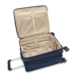 Briggs & Riley Spinner (4 Wheel) | Softside Luggage-BASELINE Global Carry-On Spinner - Navy