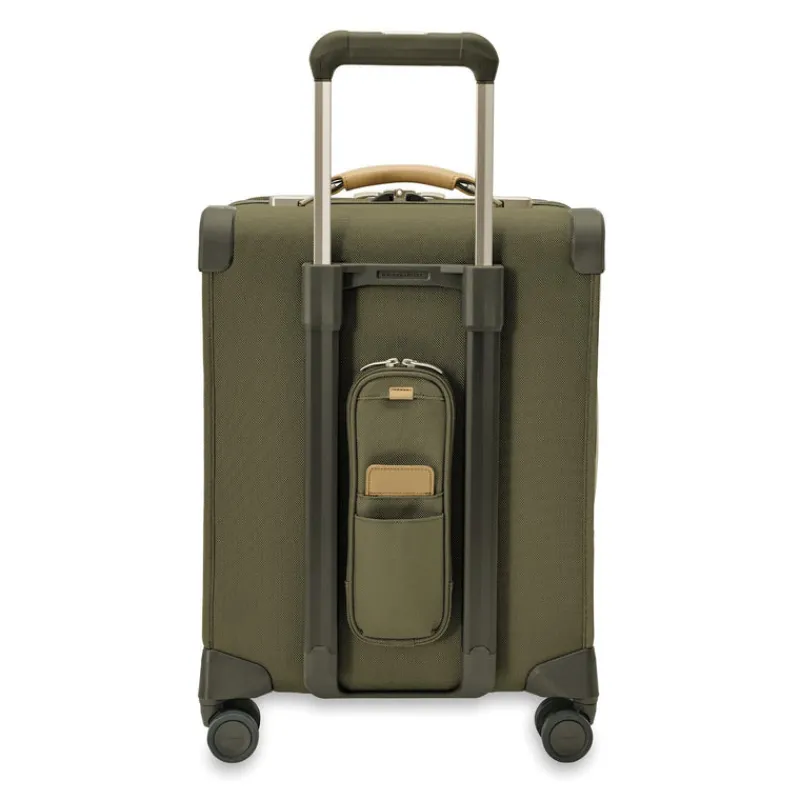 Briggs & Riley Spinner (4 Wheel)-BASELINE Global Carry-On Spinner - Olive