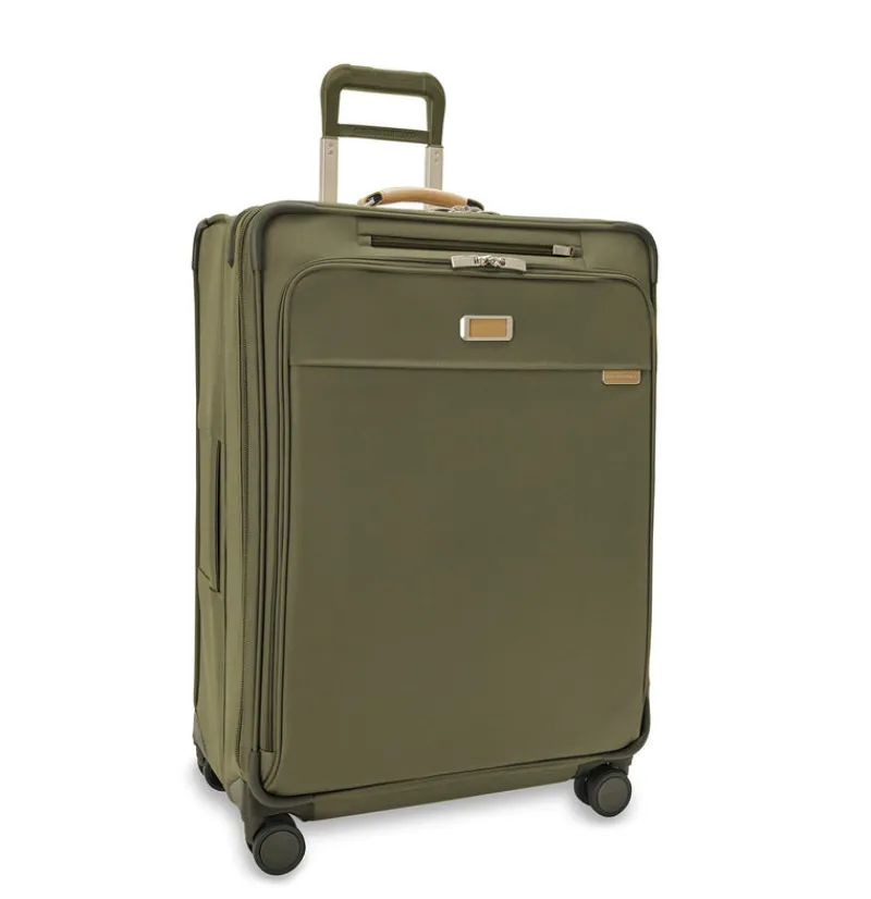 Briggs & Riley Spinner (4 Wheel)-BASELINE Large Expandable Spinner - Olive