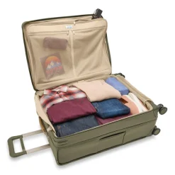 Briggs & Riley Spinner (4 Wheel)-BASELINE Large Expandable Spinner - Olive